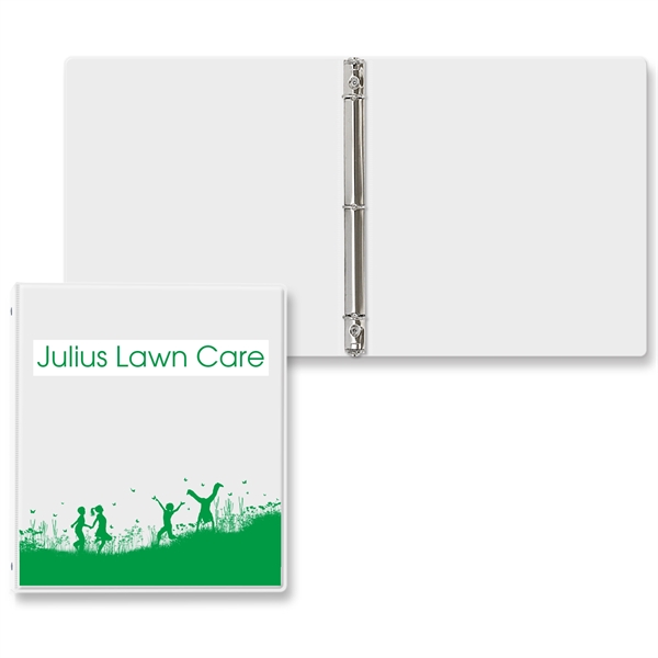 White color option for 3/4" Express Round Ring Binder