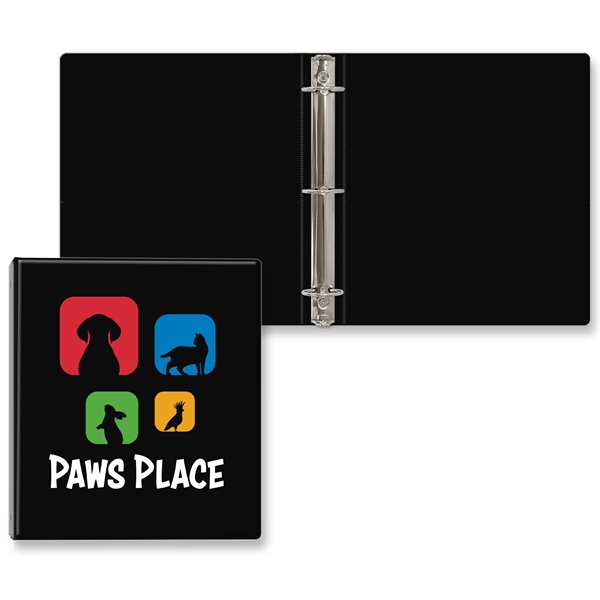 Black color option for 1 1/2" Express Round Ring Binder