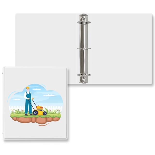 White color option for 2" Express Round Ring Binder