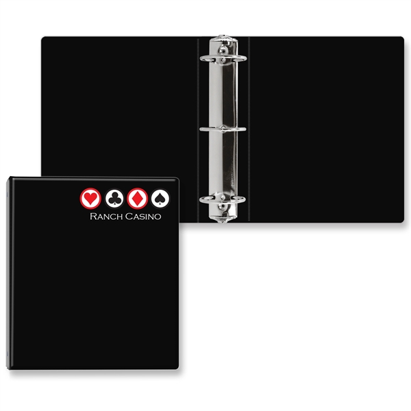 Black color option for 2 1/2" Express Round Ring Binder