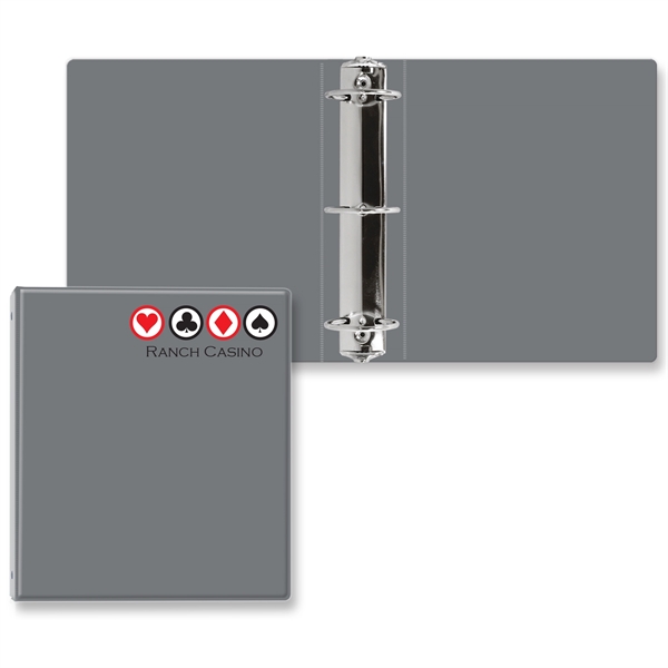 Gray color option for 2 1/2" Express Round Ring Binder