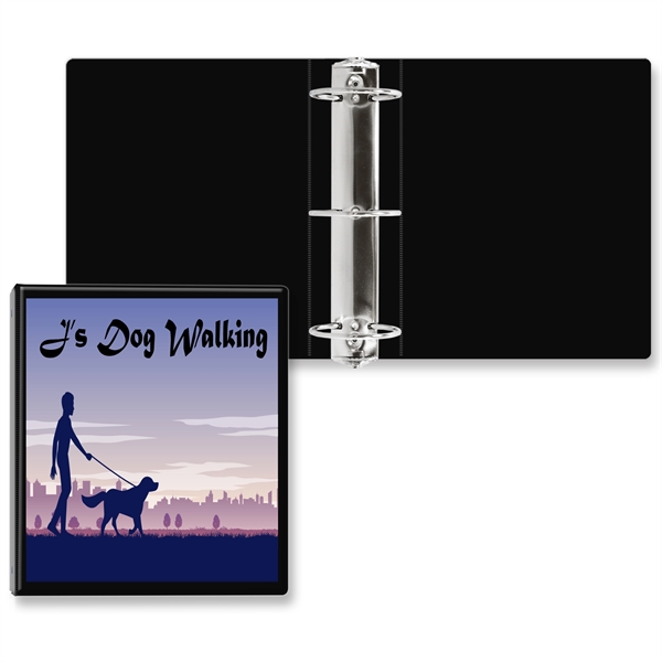 Black color option for 3" Express Round Ring Binder