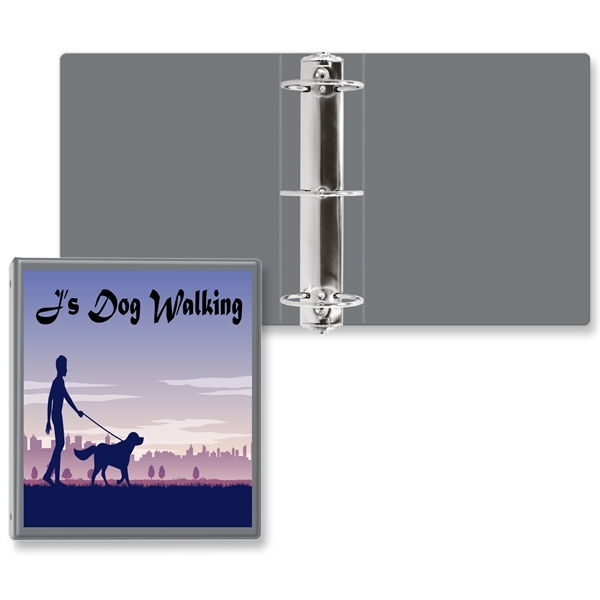 Gray color option for 3" Express Round Ring Binder