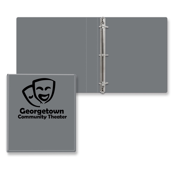Gray color option for 1" Express Angle D Ring Binder