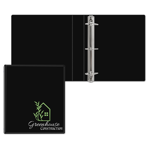 Black color option for 1 1/2" Express Angle D Ring Binder
