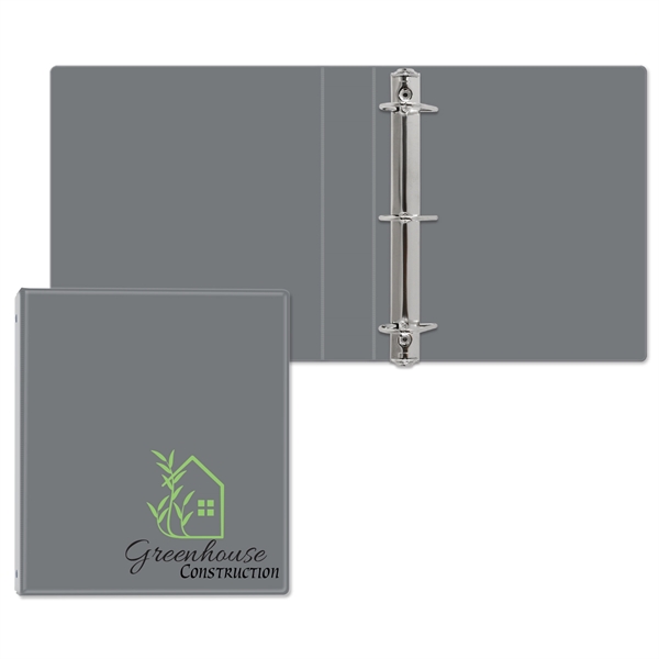Gray color option for 1 1/2" Express Angle D Ring Binder