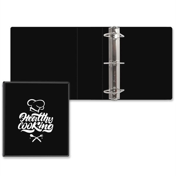 Black color option for 3" Express Angle D Ring Binder