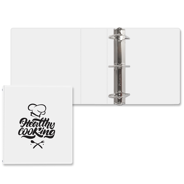 White color option for 3" Express Angle D Ring Binder