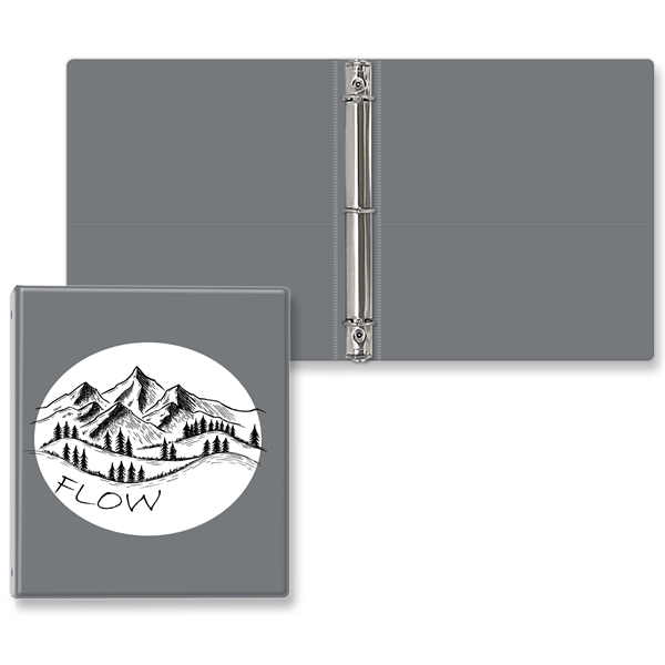 Gray color option for 1" Classic Round Ring Binder
