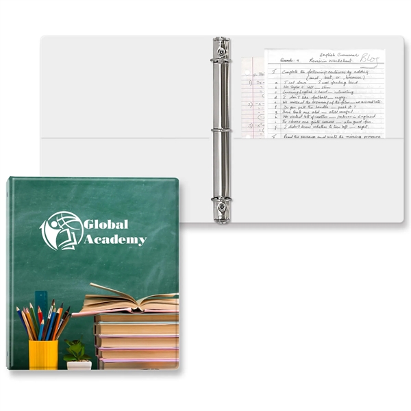 White color option for 1" Classic Round Ring Binder