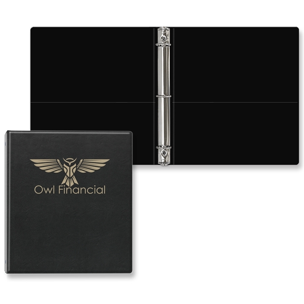 Black color option for 1" Signature Round Ring Binder