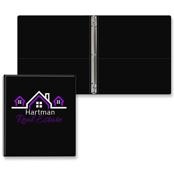 Black color option for 1/2" Classic Round Ring Binder