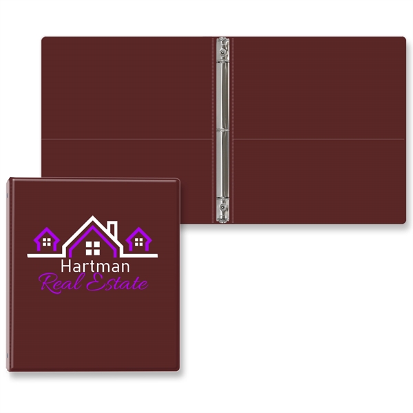 Burgundy color option for 1/2" Classic Round Ring Binder