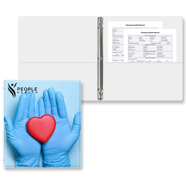 White color option for 1/2" Classic Round Ring Binder