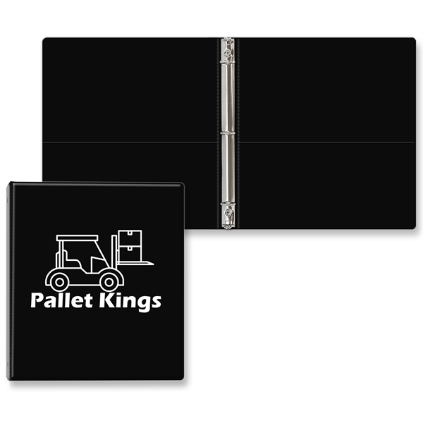 Black color option for 3/4" Classic Round Ring Binder