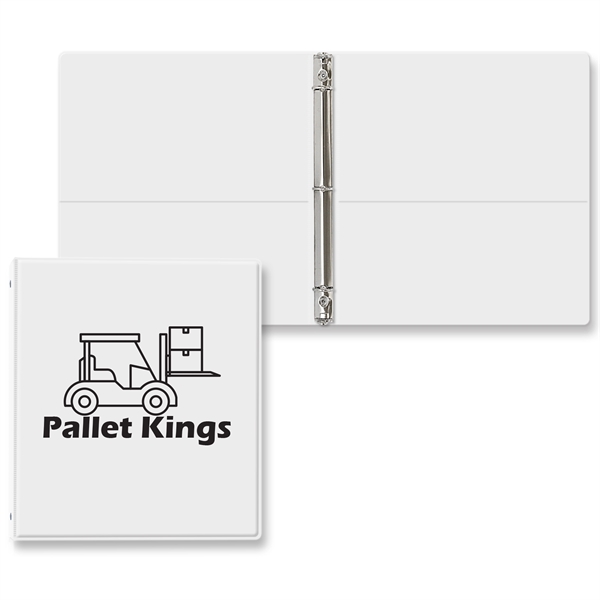 White color option for 3/4" Classic Round Ring Binder