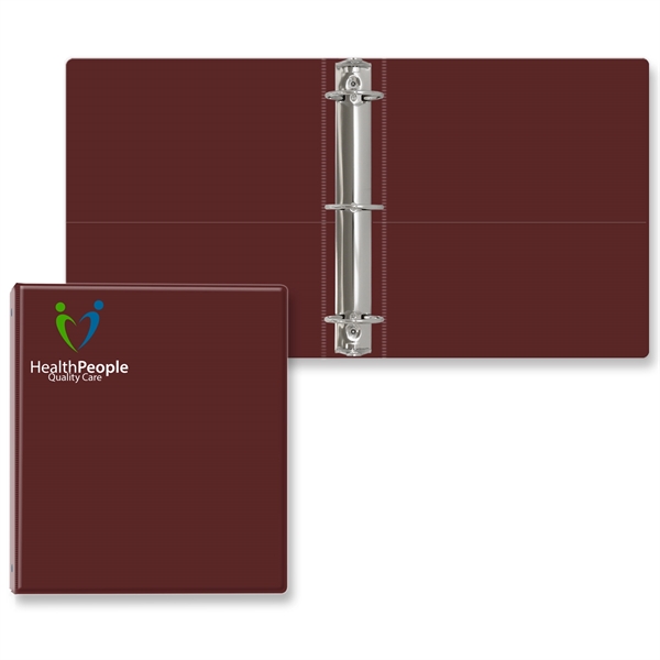 Burgundy color option for 2" Classic Round Ring Binder