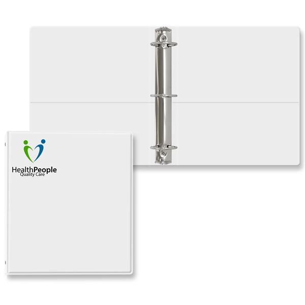 White color option for 2" Classic Round Ring Binder