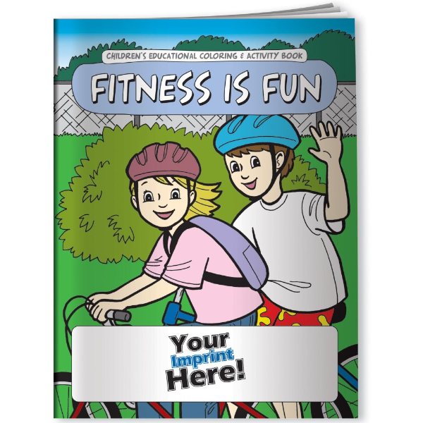 Multicolor color option for Coloring Book   Fitness Is Fun