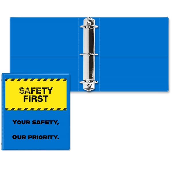 Bright Blue color option for 2 1/2" Classic Round Ring Binder