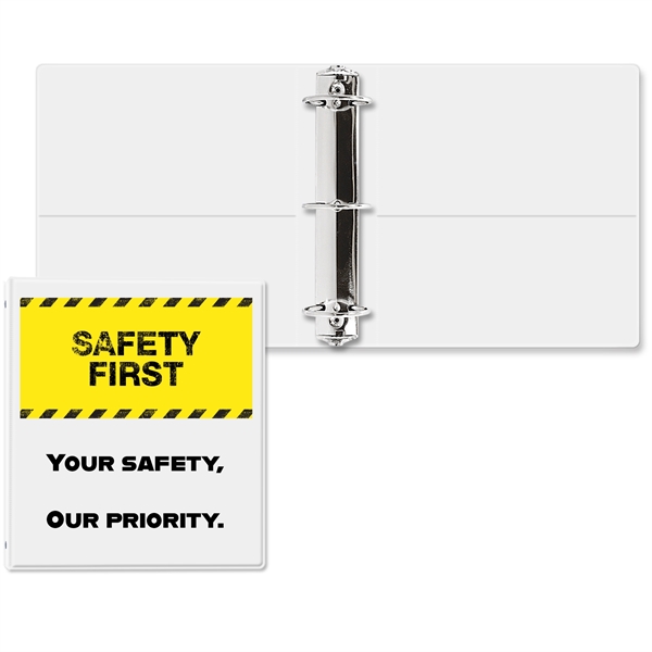 White color option for 2 1/2" Classic Round Ring Binder