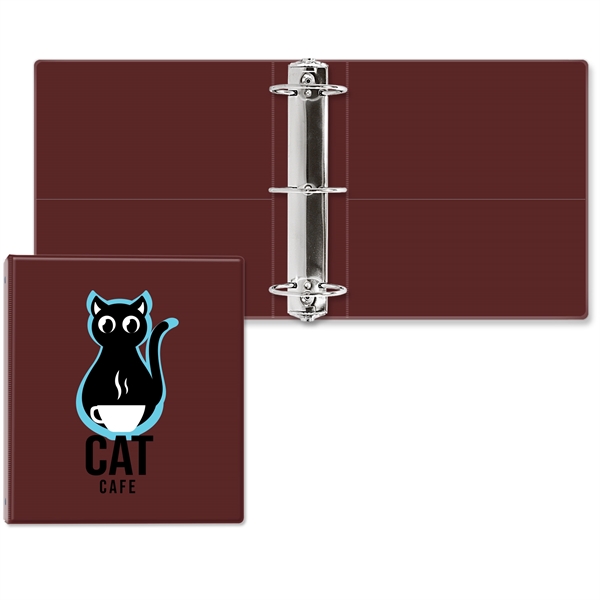 Burgundy color option for 3" Classic Round Ring Binder