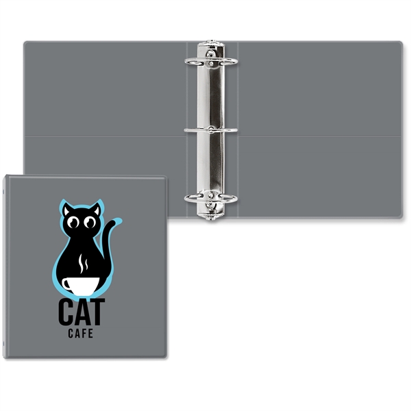 Gray color option for 3" Classic Round Ring Binder