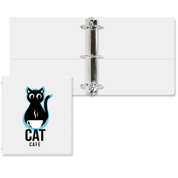 White color option for 3" Classic Round Ring Binder