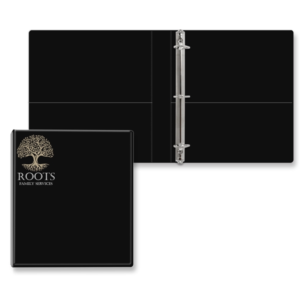Black color option for 1" Classic Angle D Ring Binder