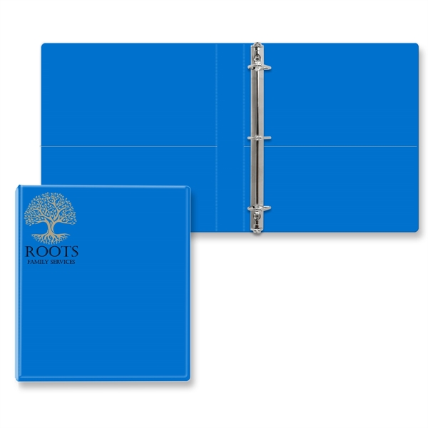 Bright Blue color option for 1" Classic Angle D Ring Binder
