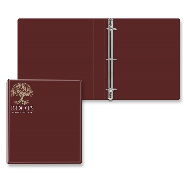Burgundy color option for 1" Classic Angle D Ring Binder