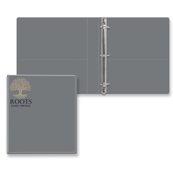Gray color option for 1" Classic Angle D Ring Binder