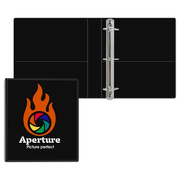 Black color option for 1 1/2" Classic Angle D Ring Binder