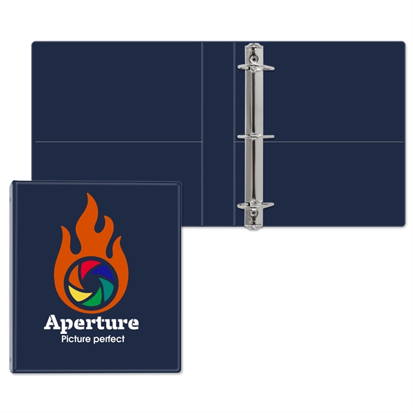 Navy Blue color option for 1 1/2" Classic Angle D Ring Binder