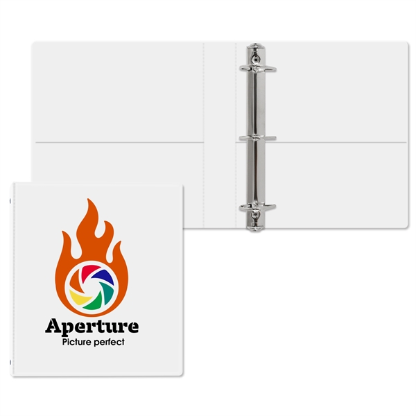 White color option for 1 1/2" Classic Angle D Ring Binder