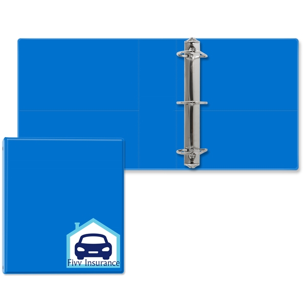 Bright Blue color option for 2 1/2" Classic Angle D Ring Binder