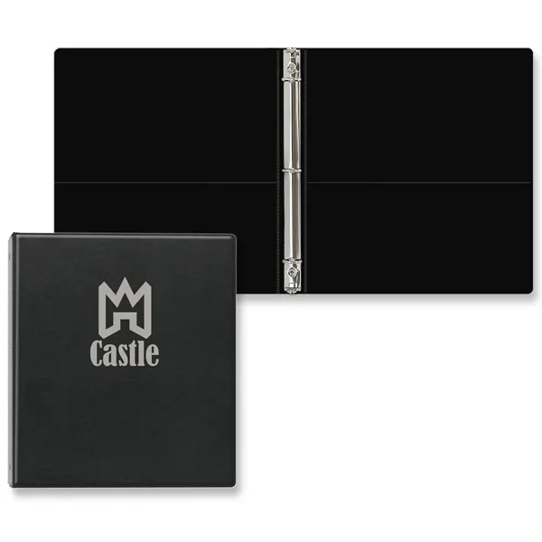Black color option for 3/4" Signature Round Ring Binder