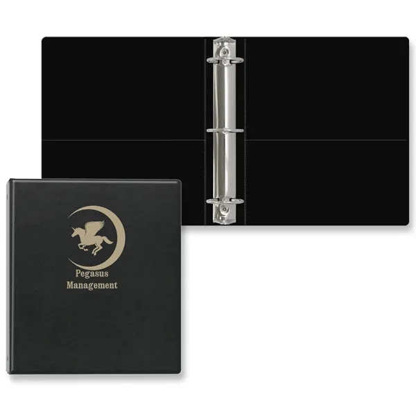 Black color option for 2" Signature Round Ring Binder