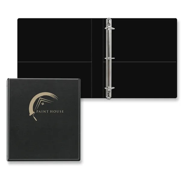 Black color option for 1" Signature Angle D Ring Binder
