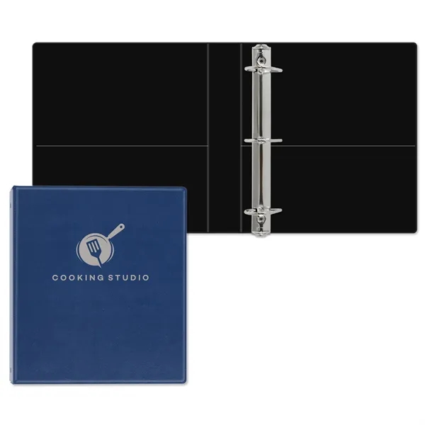 Blue color option for 1 1/2" Signature Angle D Ring Binder