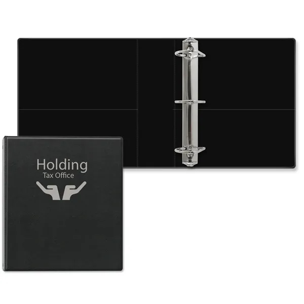 Black color option for 2 1/2" Signature Angle D Ring Binder