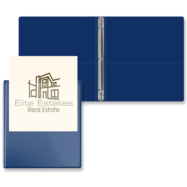 Royal Blue color option for 1/2" Overlay Round Ring Binder