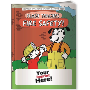 Photo of Coloring Book   Flash Teaches Fire Safety!