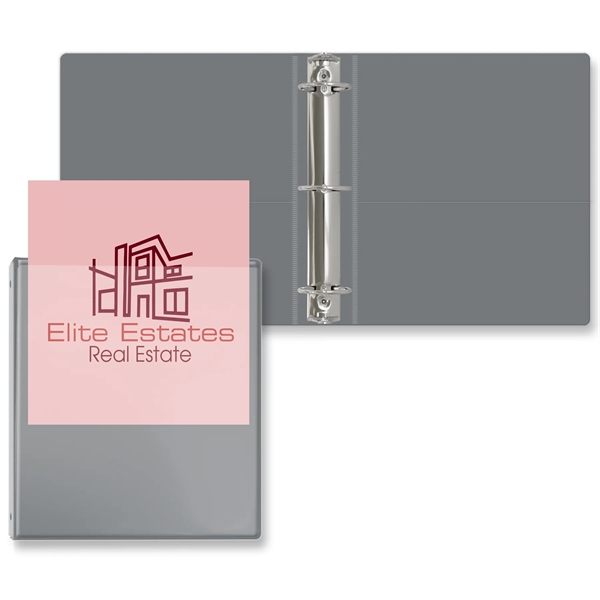 Gray color option for 2" Overlay Round Ring Binder