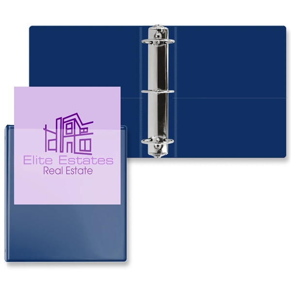Royal Blue color option for 2 1/2" Overlay Round Ring Binder