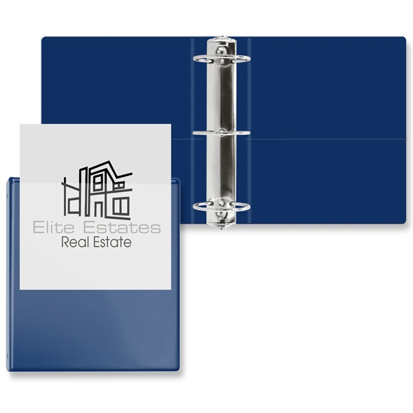 Royal Blue color option for 3" Overlay Round Ring Binder