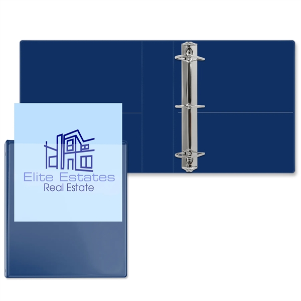 Royal Blue color option for 2" Overlay Angle D Ring Binder