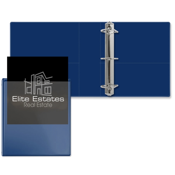 Royal Blue color option for 2 1/2" Overlay Angle D Ring Binder
