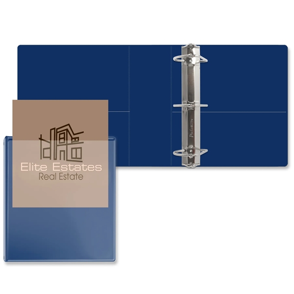 Royal Blue color option for 3" Overlay Angle D Ring Binder