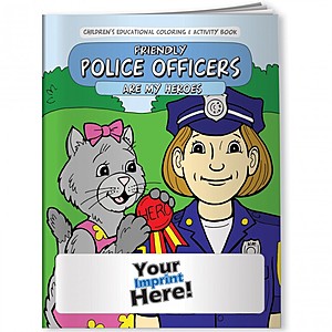 Photo of Coloring Book   Friendly Police Officers Are My Heroes